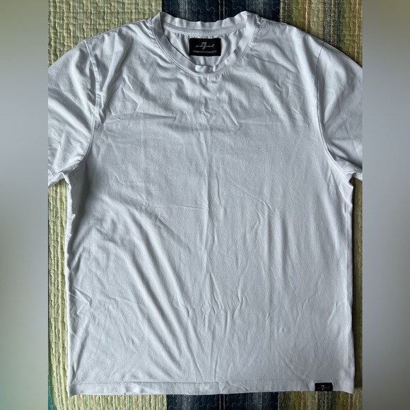 White t shirt 7 for all mankind size M - Picture 4 of 6